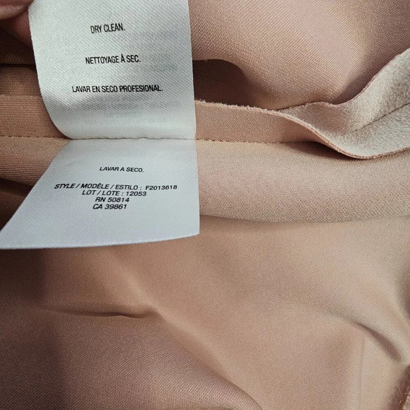 T. TAHARI  CHASSITY DRESS  SOFT PINK SIZE 10  NWT - Picture 11 of 12